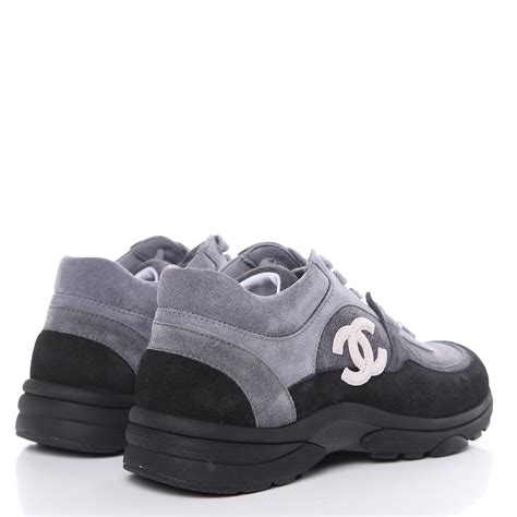 chanel sneakers grey buy|chanel sneakers black and grey.